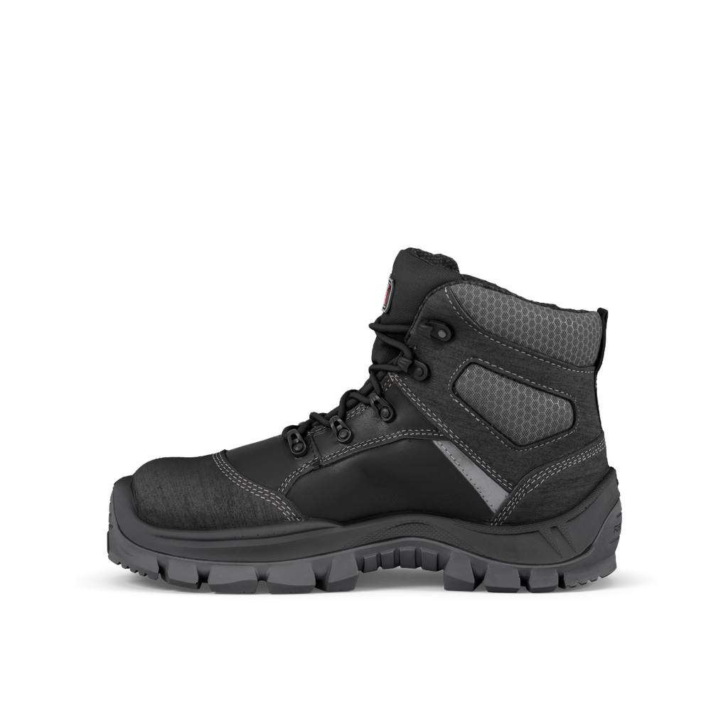 Gaston Mille, MONO3 Master FusionGrip, High-cut Safety Shoes, Lace-Up/Side-Zip, S3 HI CI HRO SRC