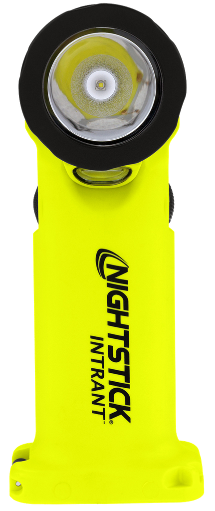Nightstick, INTRANT® Intrinsically Safe Dual-Light Angle Light - 3 AA , Lime Green - UL913 / ATEX Zone 0, 5566GX