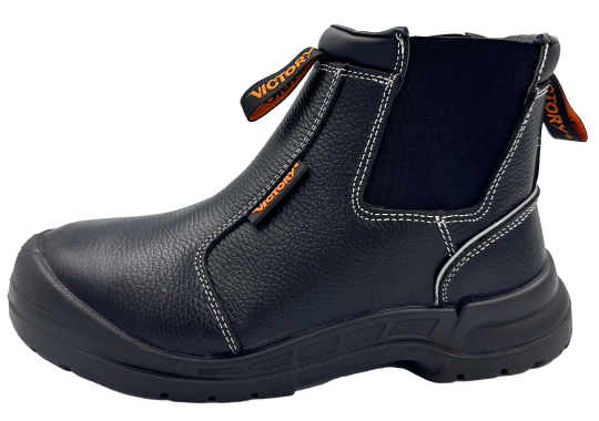 Victory, AirStep VS104, Mid-cut Safety Shoes, Slip-On, S3S SR