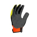 Ironclad, EXO2-HVP Hi-Viz Pro, Work Gloves, Hi-Vis Orange/Yellow, Embossed Palm, EN 3121