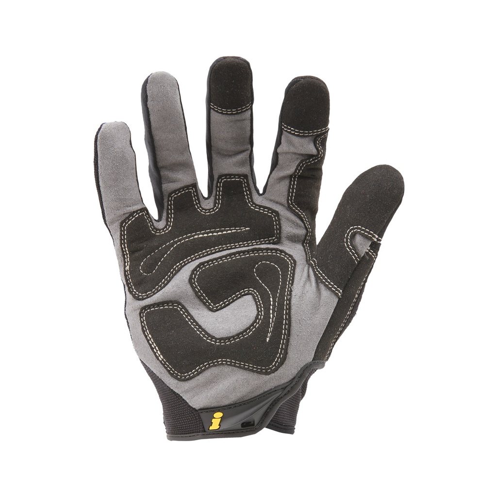 Ironclad, GUG General Utility, Work Gloves, Reinforced Palm, Black, EN 2132