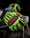 Ironclad, KDC5 Kong Deck Crew, Impact Work Gloves, Heavy Duty Palm, EN 4X44FP, SIRIM-DOSH