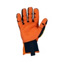 Ironclad, SDX2 Kong Original, Impact Work Gloves, PVC/PU Dot Leather Palm, EN 4242AP