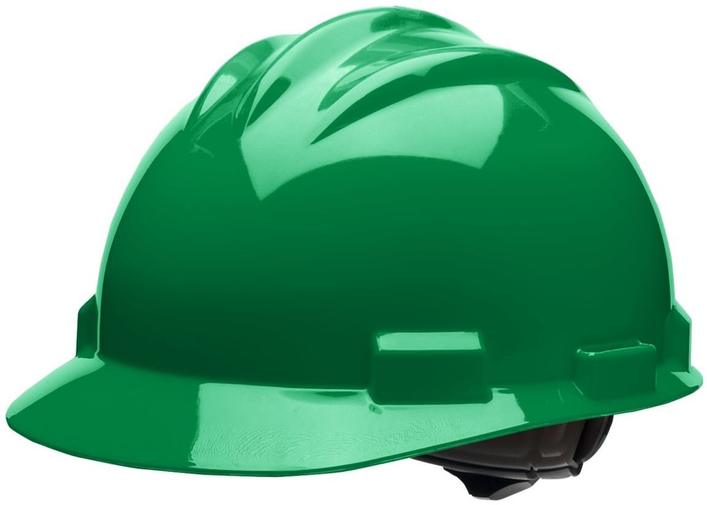 Bullard USA, S61, Industrial Safety Helmet, Non-vented, Cap style, 4 point Flex-Gen Ratchet