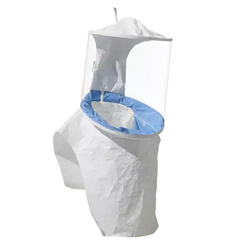 Bullard USA, SIGHTLINE Tychem® 2000 Double Bib Panoramic Lens Threaded Connection, STLN2K