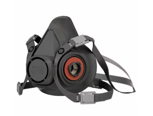 3M, 6300, Half Mask Respirators, Large