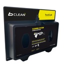 Bolle Safety, PACD500, Lens Cleaning Station with 500ML Lens Cleaner + 2x200 Multi Function Dry Cleaning Tissues