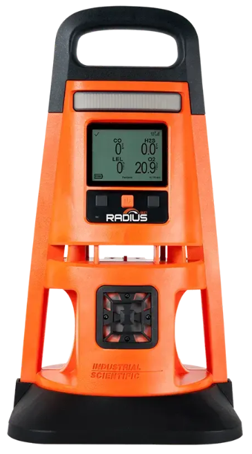 Industrial Scientific, K123000211, Radius BZ1, Diffusion, LEL, O2, H2S, CO