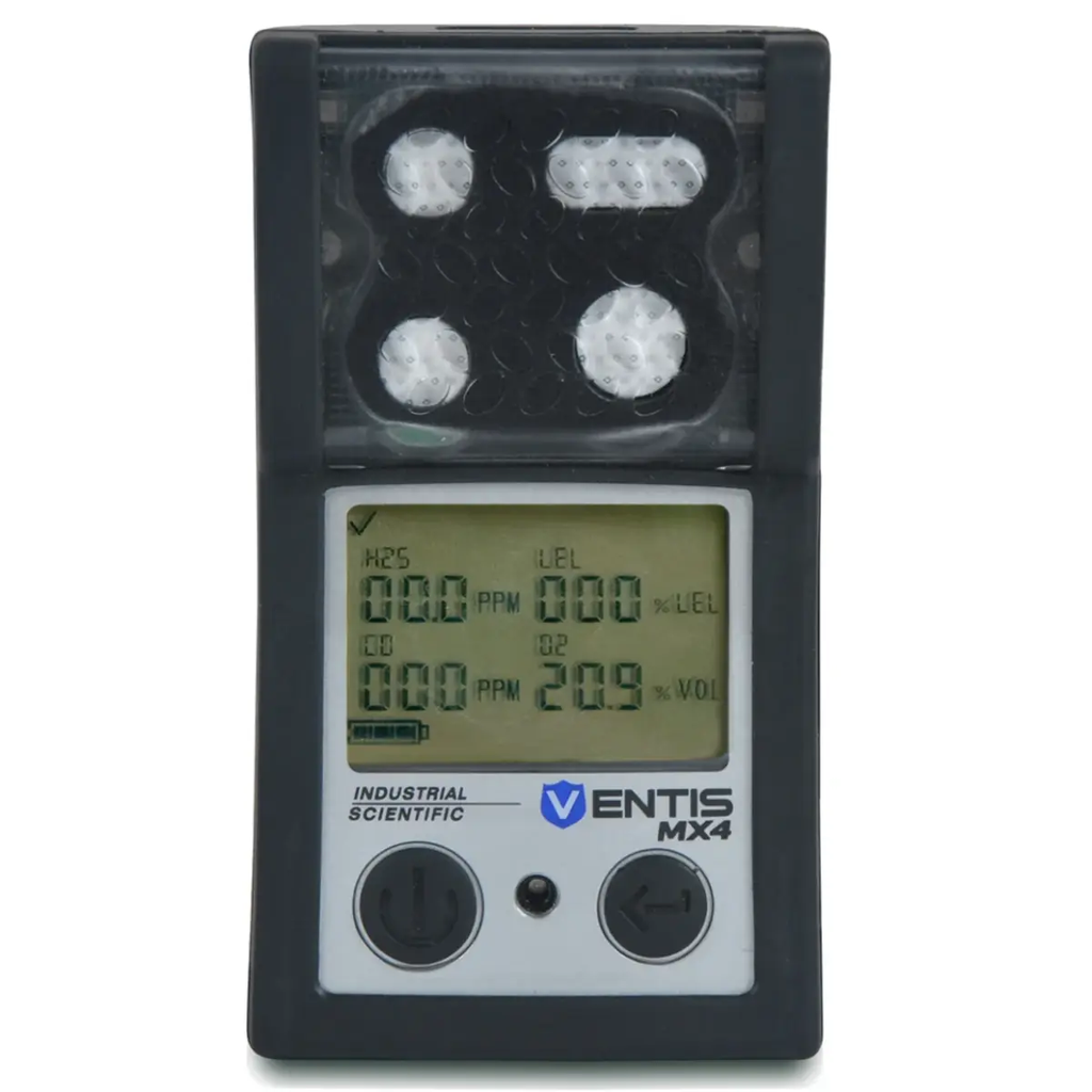 Industrial Scientific, K1234100201, VENTIS MX4, Diffusion, LEL, O2, CO, H2S
