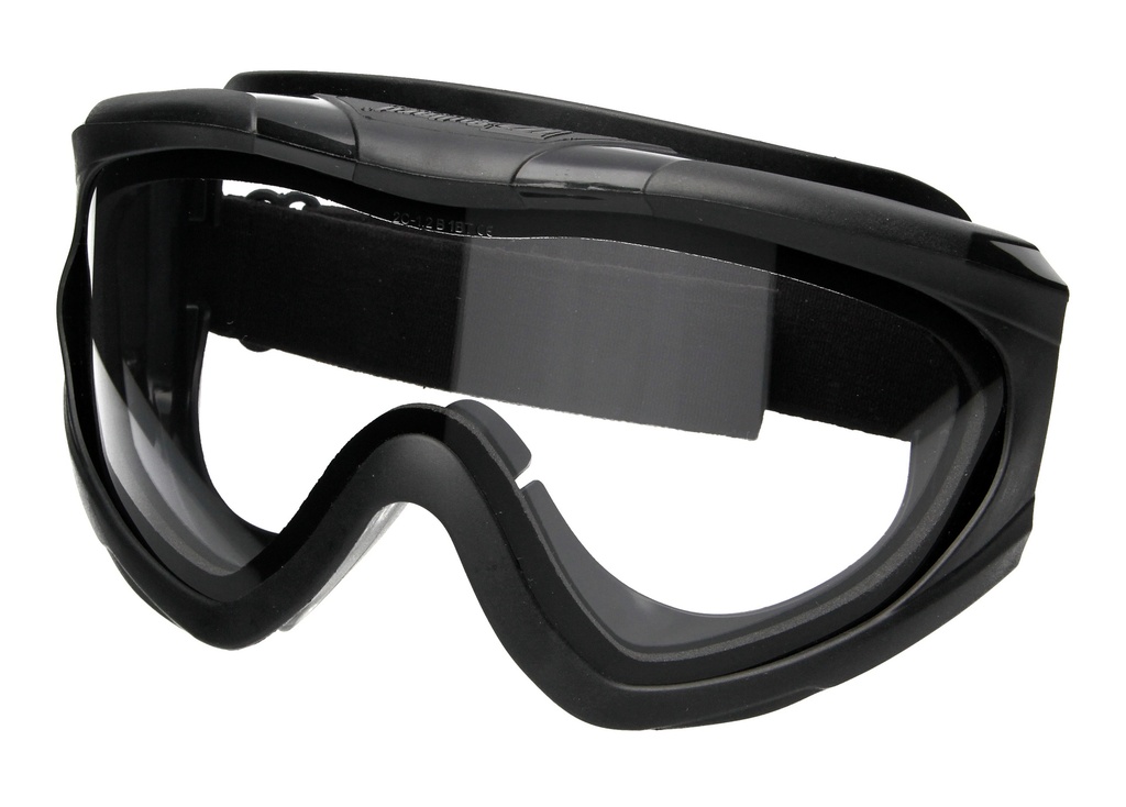 Bullard, SG2FR, Safety Goggles, Fire Retardant Frame & Headband without quick release, Double Lens - Clear UV385 HC/ Clear UV400 Acetate AF lens