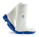 Bekina, StepliteX SolidGrip, Rubber Boots, PU, S4, White/Blue