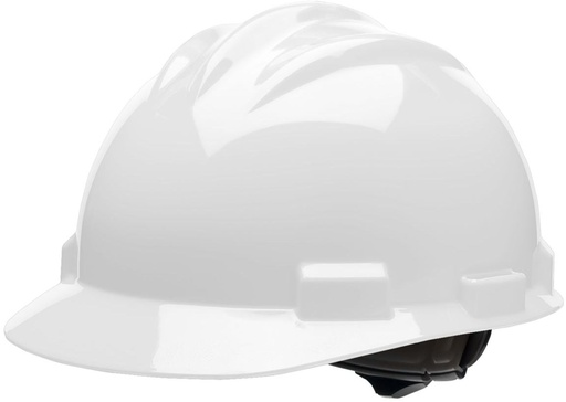 Bullard USA, S61, Industrial Safety Helmet, Non-vented, Cap style, 4 point Flex-Gen Ratchet