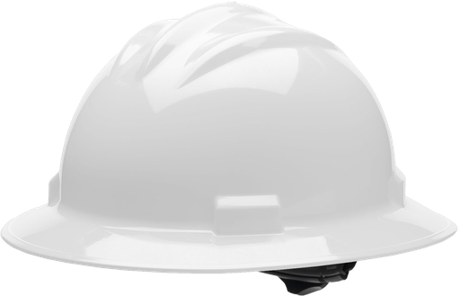 [WEB-BUL-S71-WH] Bullard USA, S71, Industrial Safety Helmet, Non-vented, Cap style, 4 point Flex-Gen Ratchet