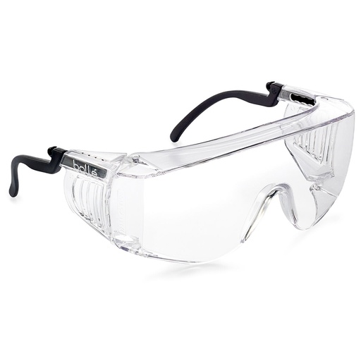 [WEBSITE] Bolle Safety, 1650515A, Override, OTG Safety Glasses, AS/AF, Clear Lens