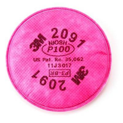 [WEB-3M-2091] 3M, 2091, Half Mask Respirators Particulate Filter
