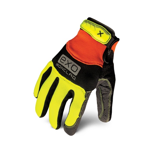 [WEBSITE] Ironclad, EXO2-HVP Hi-Viz Pro, Work Gloves, Hi-Vis Orange/Yellow, Embossed Palm, EN 3121