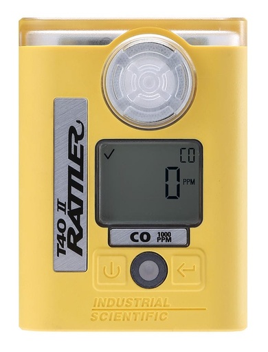 [WEB-ISC-T42-014221] Industrial Scientific, T42-014221, T40 II, CO, 1000PPM, UL/CSA/ATEX/IECEx/CE, Yellow, English