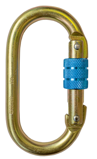 [WEBSITE] Irudek, Steelsafe 981, Steel Carabiner, Screw-lock, Oval Shape